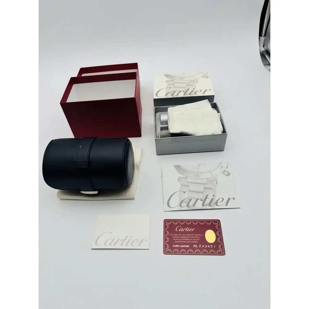 Branded Cartiér Red Empty Jewelry Box Set with Certificate & Outer Box VG Cond